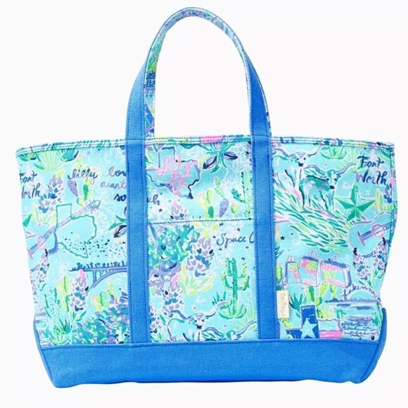 Lilly Loves Texas Mercato Tote - Picture 3 of 11